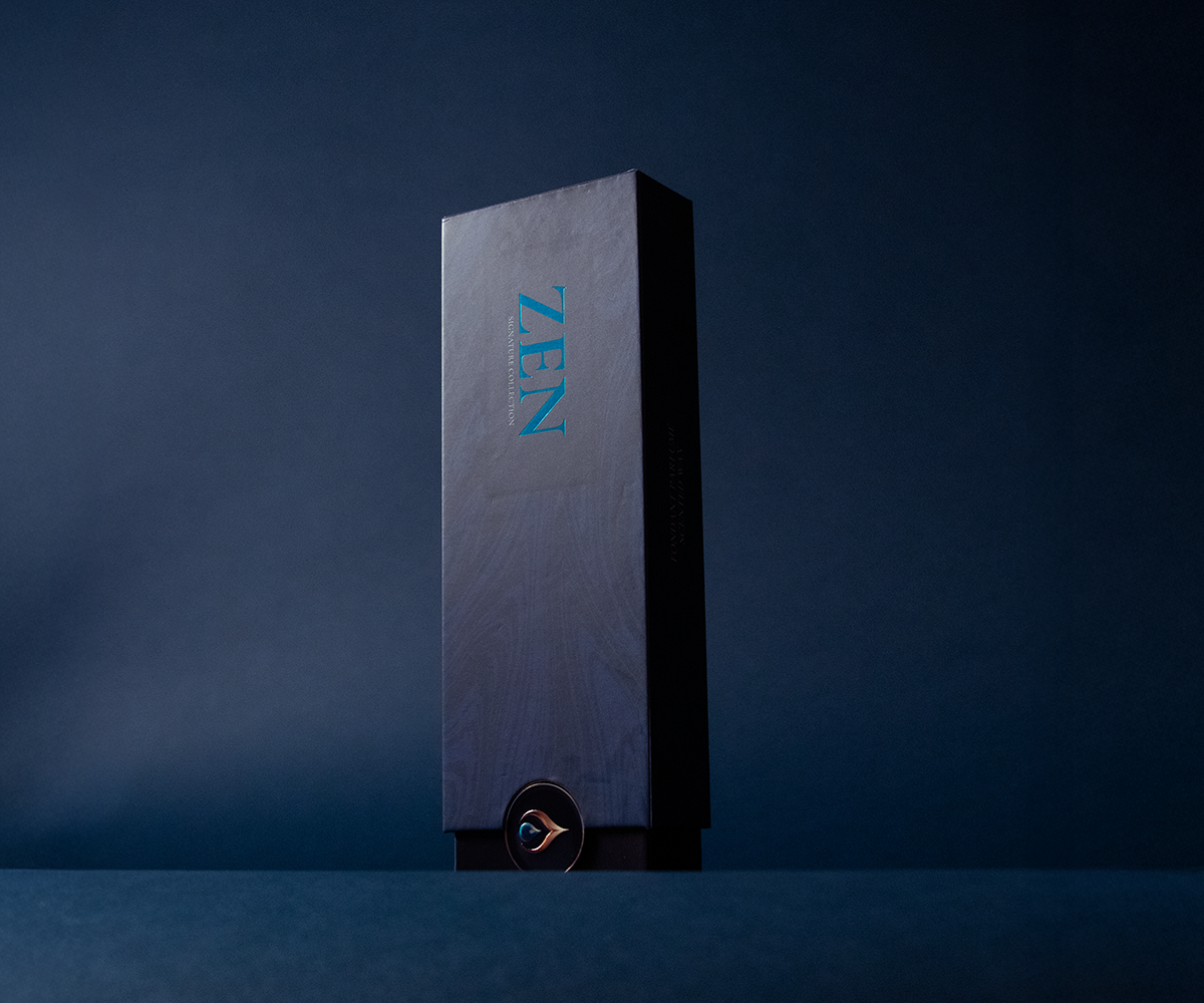 Översiktsbild med alla Yumea Cosmetics doftvaxkollektioner: Hanami, Zen, Elysium och Jurõjin